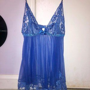 Vintage Sheer Lingerie Slip